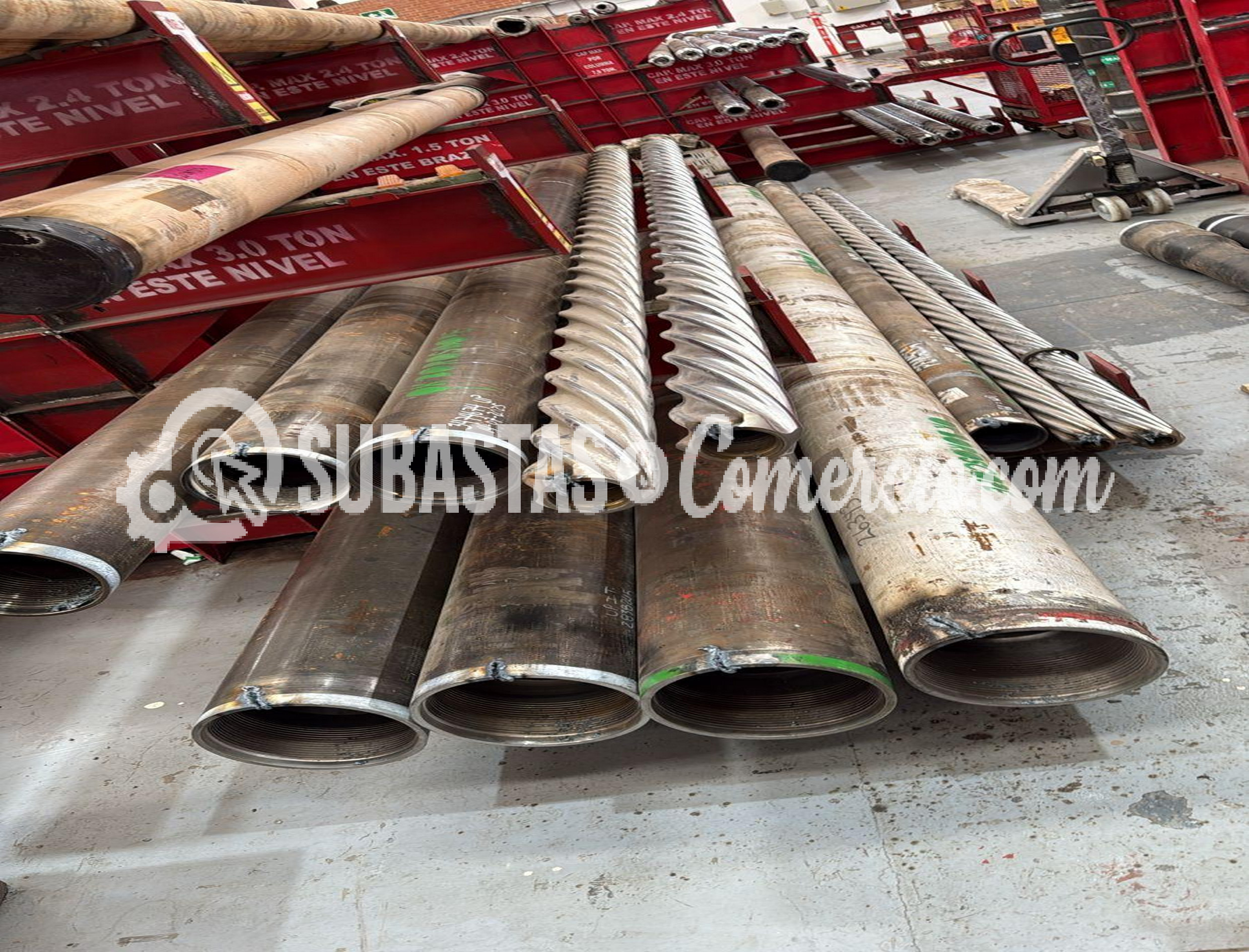 Chatarra de Tubería y Accesorios Aprox: 13.000 Kg